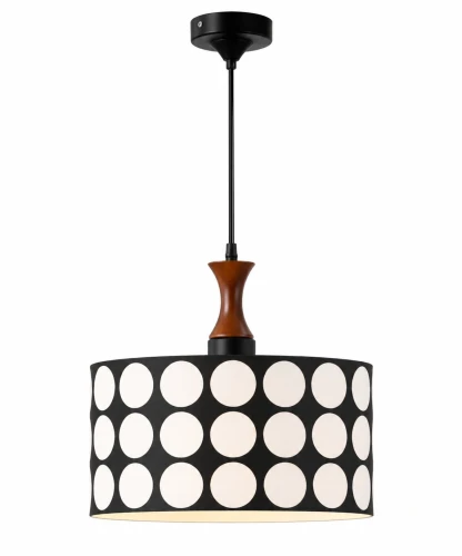 brown polka dot