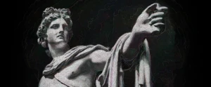 Tapeta Yo2 Antyczny Posąg – Czerń