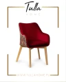 Krzesło Malawi Velvet Tapicerowane