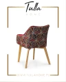 Krzesło Malawi Velvet Tapicerowane