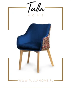 Krzesło Malawi Velvet Tapicerowane