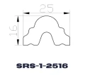 Sztukateria ścienna PolyFoil Biała SRS-1-2516 - 100 cm