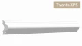 Sztukateria ścienna PolyFoil Biała SRS-1-4020 - 100 cm