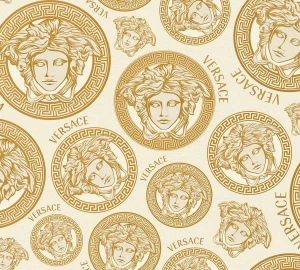Tapeta głowy Meduzy Versace