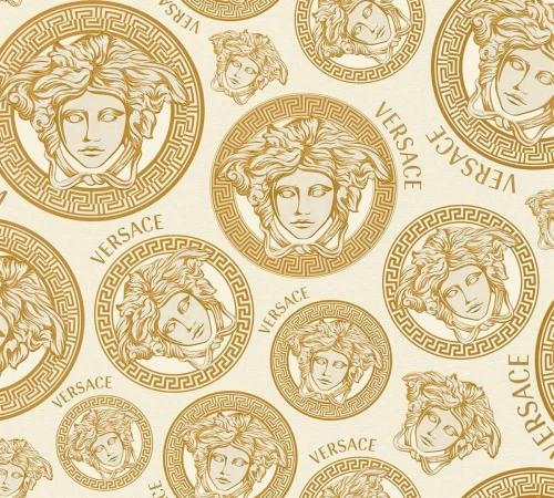 Tapeta głowy Meduzy Versace