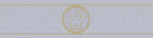 Border logo Versace i greckie meandry