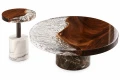 Stolik duo Mesas - marmur naturalny