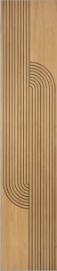 Panel frezowany MDF fornir dębowy