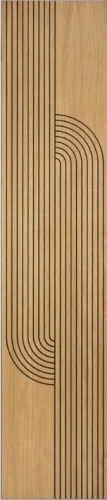 Panel frezowany MDF fornir dębowy